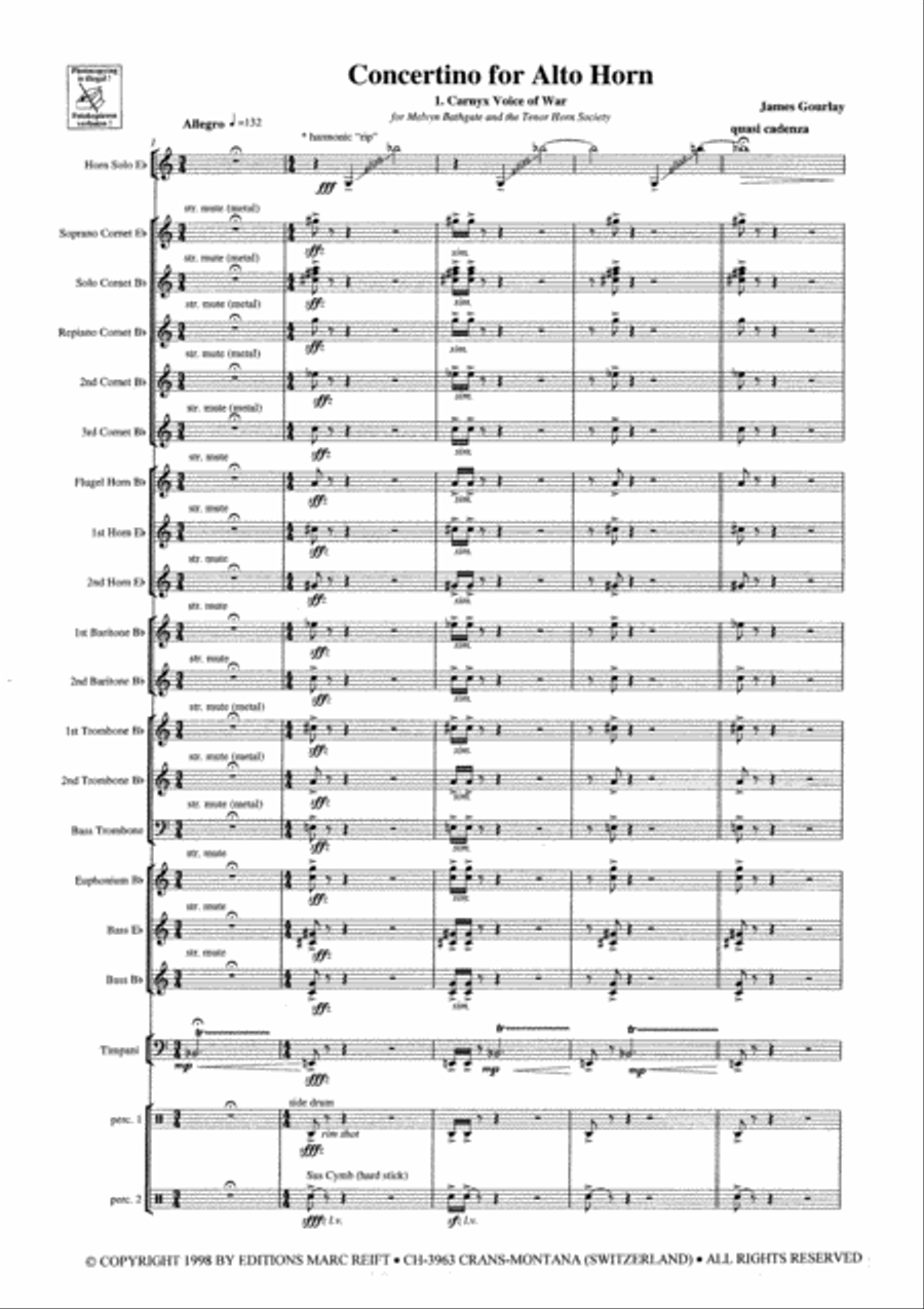 Concertino Brass Band scores gallery preview page 3