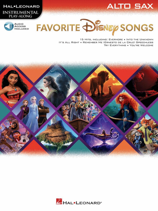 Book cover for Favorite Disney Songs