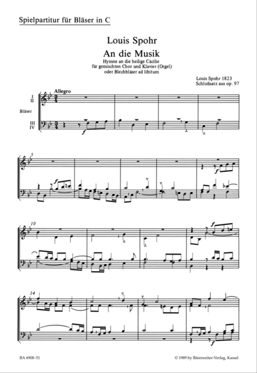 An die Musik (1823) Trombone scores gallery preview page 1