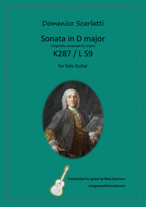Book cover for Sonata K287 / L S9