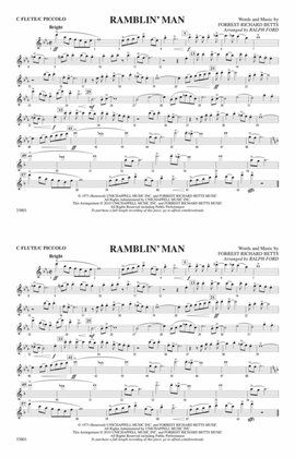 Ramblin' Man: Flute
