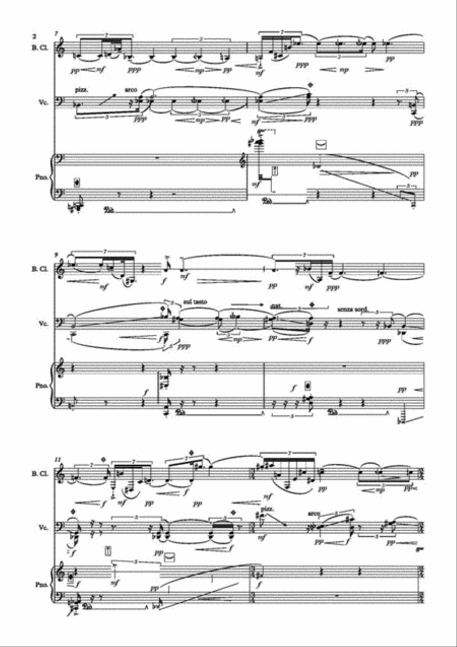 Juegos Prohibidos Clarinet scores gallery preview page 3