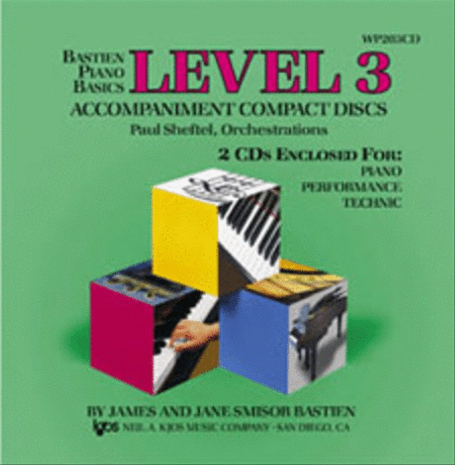 Bastien Piano Basics Level 3 (2CD) Piano scores gallery preview page 1