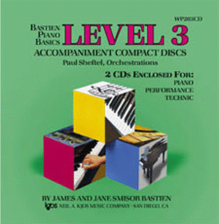 Bastien Piano Basics Level 3 (2CD)