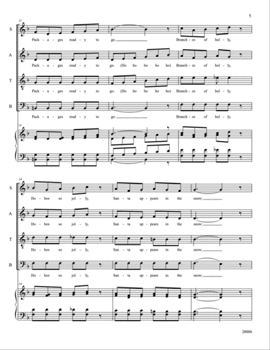 Good Will to Women Good Will to Women Choir scores gallery preview page 4
