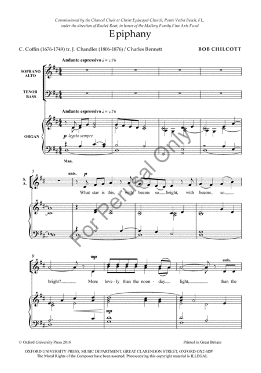 Epiphany 4-Part scores gallery preview page 2