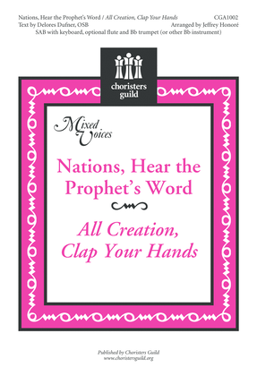 Nations, Hear the Prophet's Word