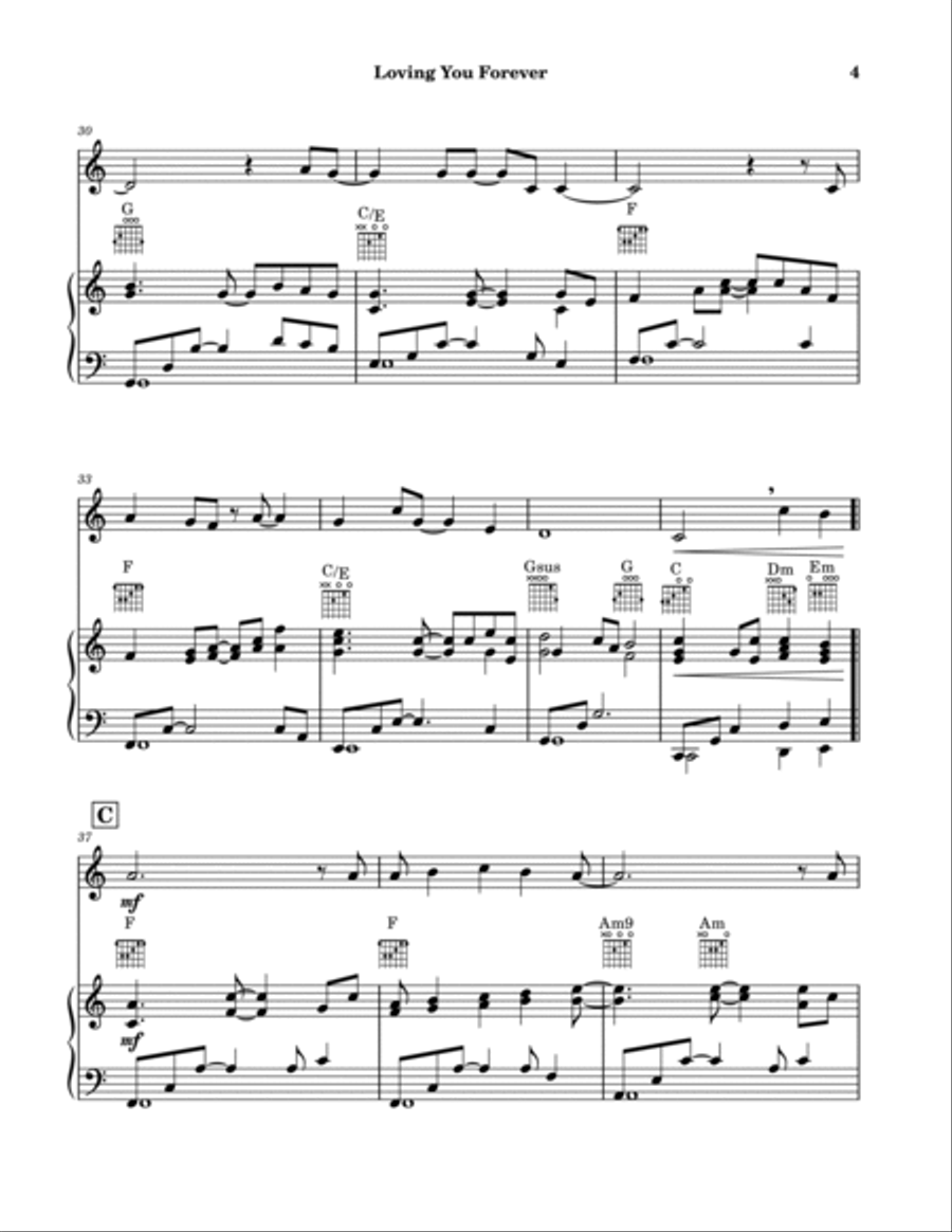 Loving You Forever English Horn scores gallery preview page 5