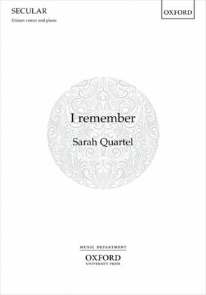 Book cover for I remember