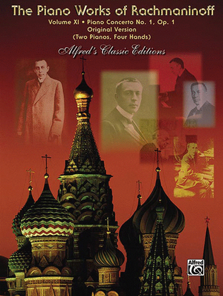 Book cover for The Piano Works of Rachmaninoff, Volume 11