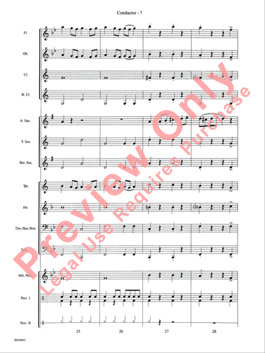 Sax to the Max Concert Band scores gallery preview page 10