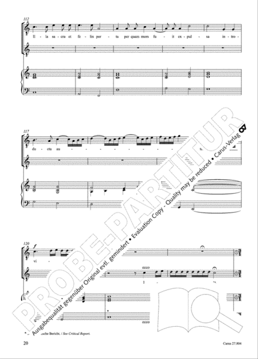 Hinni, Salve Regina, Motetti Score scores gallery preview page 45