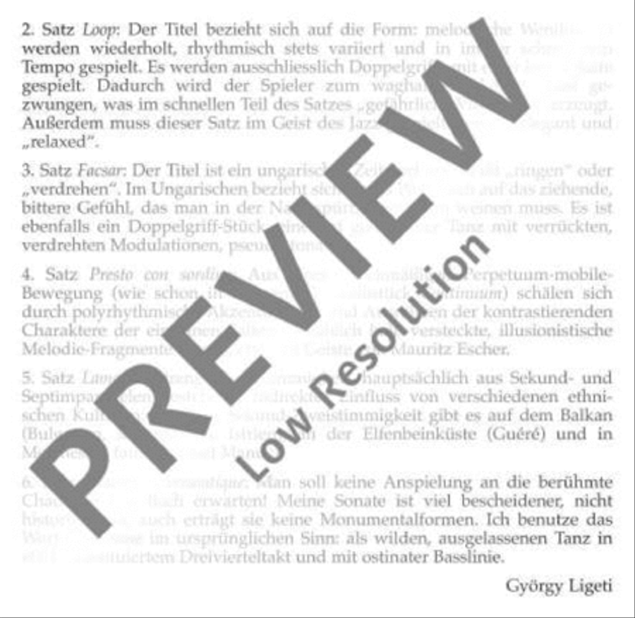 Sonata Sonata Viola Solo scores gallery preview page 5