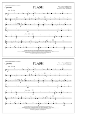 Flash (arr. Tom Wallace) - Cymbals