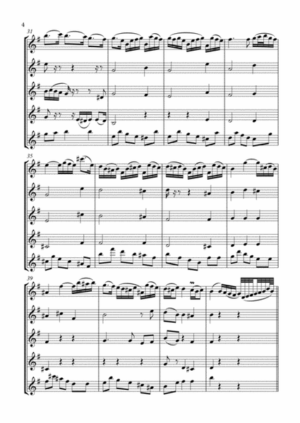 Sonata in E Minor Andante