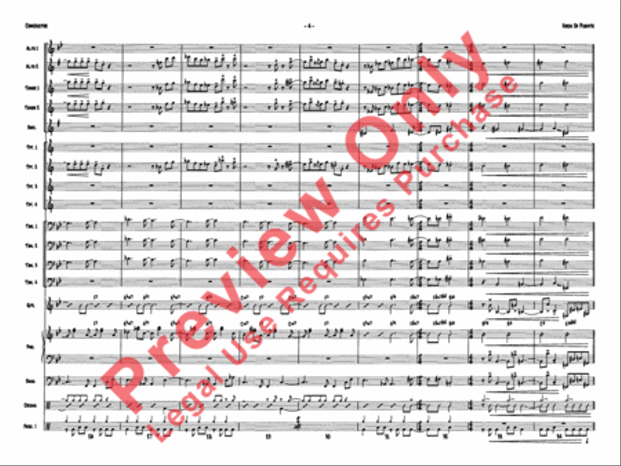 Horn of Puente Jazz Ensemble scores gallery preview page 7