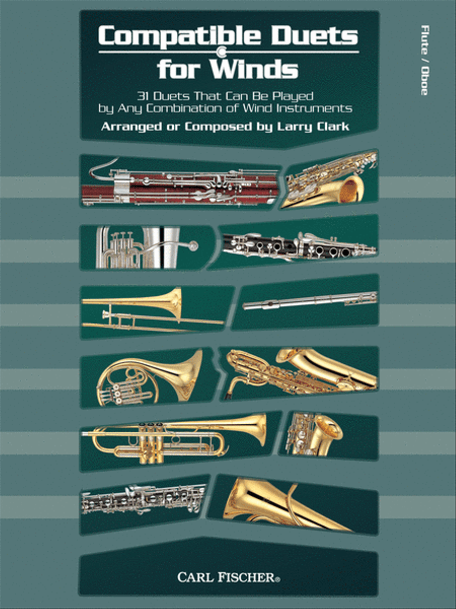 Compatible Duets for Winds Flute scores gallery preview page 1