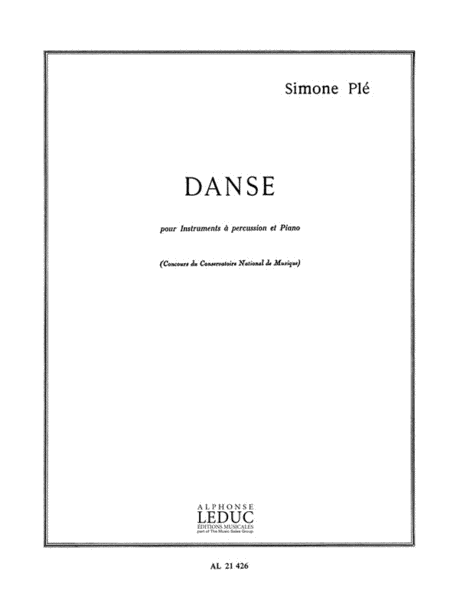 Danse (percussion(s) & Piano)