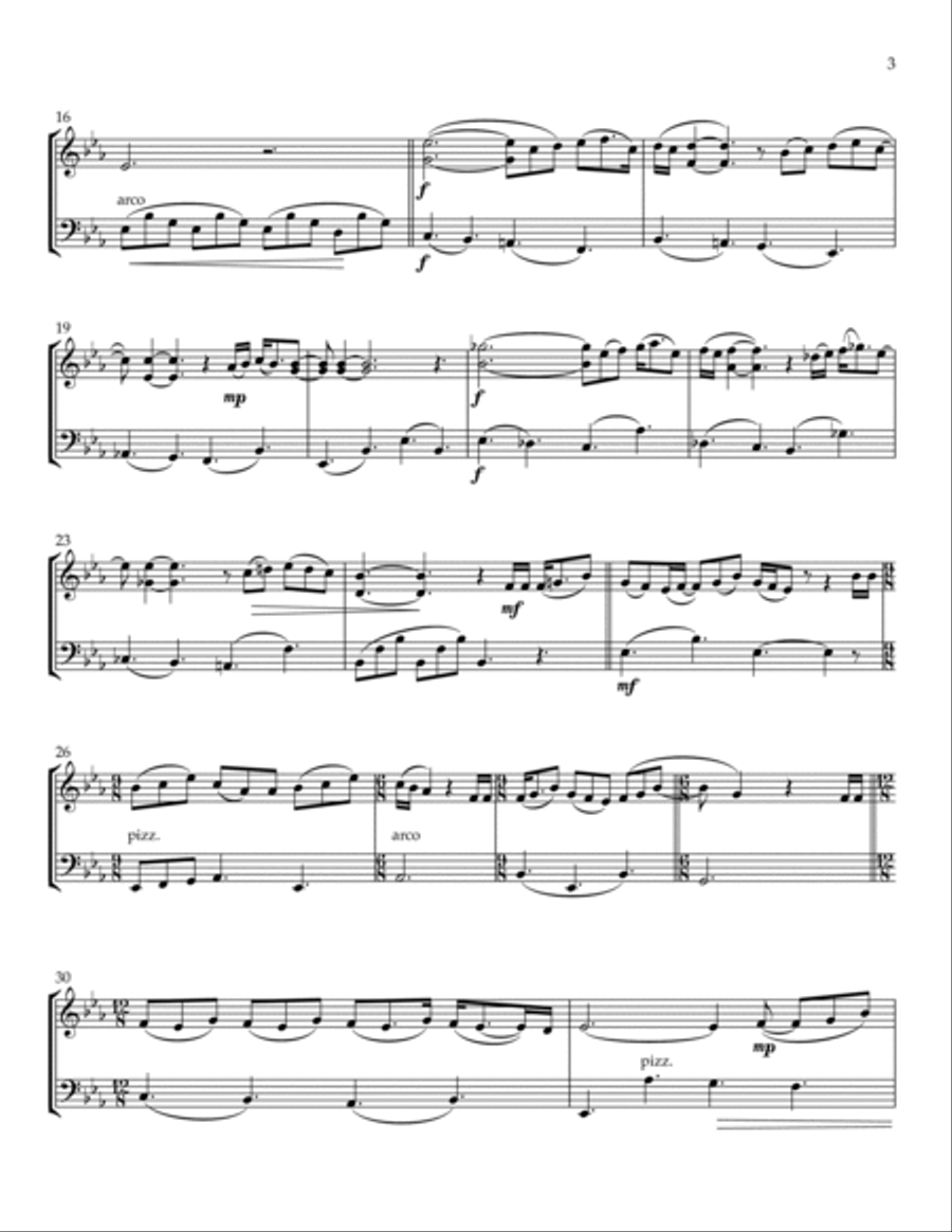 She's Always A Woman She's Always A Woman String Duet scores gallery preview page 5
