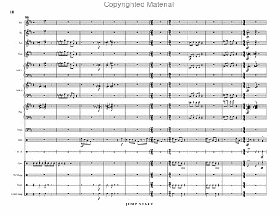 Jump Start Percussion Ensemble scores gallery preview page 11