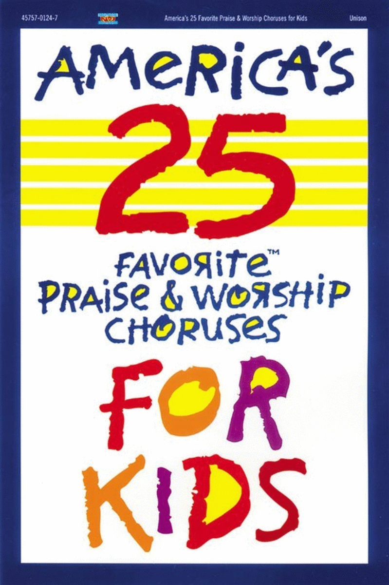 25 Fav Praise & Worship Kids V1 Unison