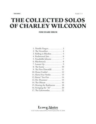 The Collected Solos of Charley Wilcoxon