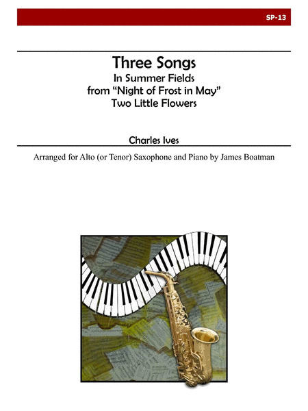Three Songs for Saxophone and Piano