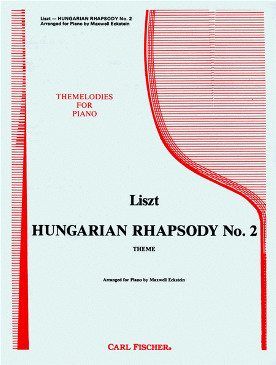 Themes from Hungarian Rhapsody No. 2 Piano Solo scores gallery preview page 1