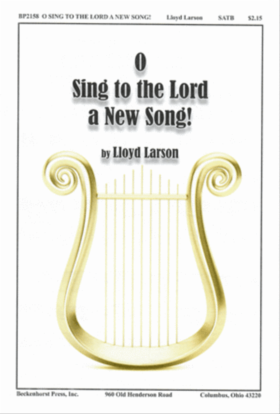 O Sing to the Lord a New Song! 4-Part scores gallery preview page 1
