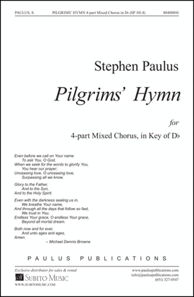 Pilgrims' Hymn