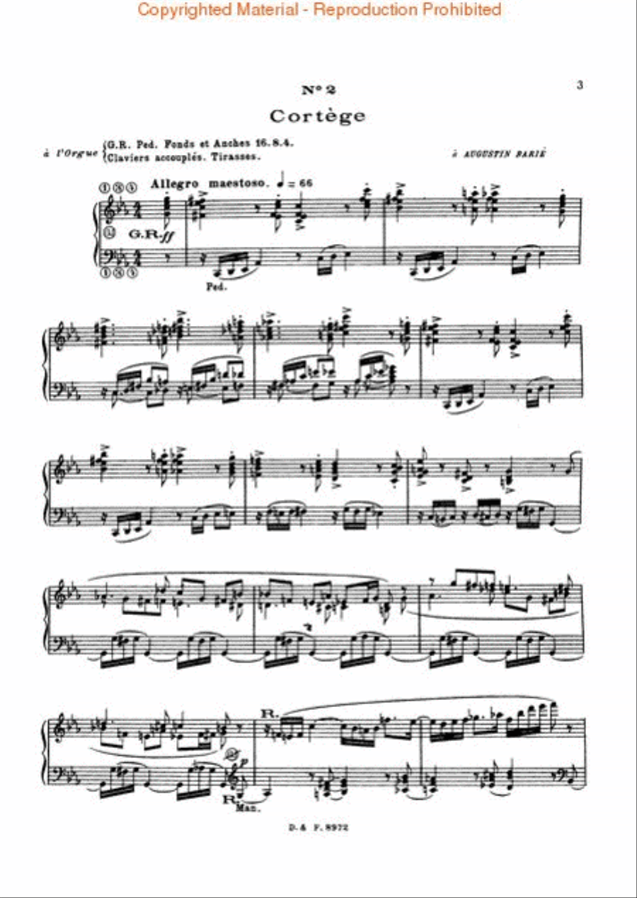 24 Pièces en style libre – Volume I Organ scores gallery preview page 3