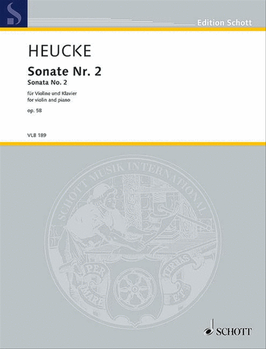 Sonate No. 2 Violin Solo scores gallery preview page 1