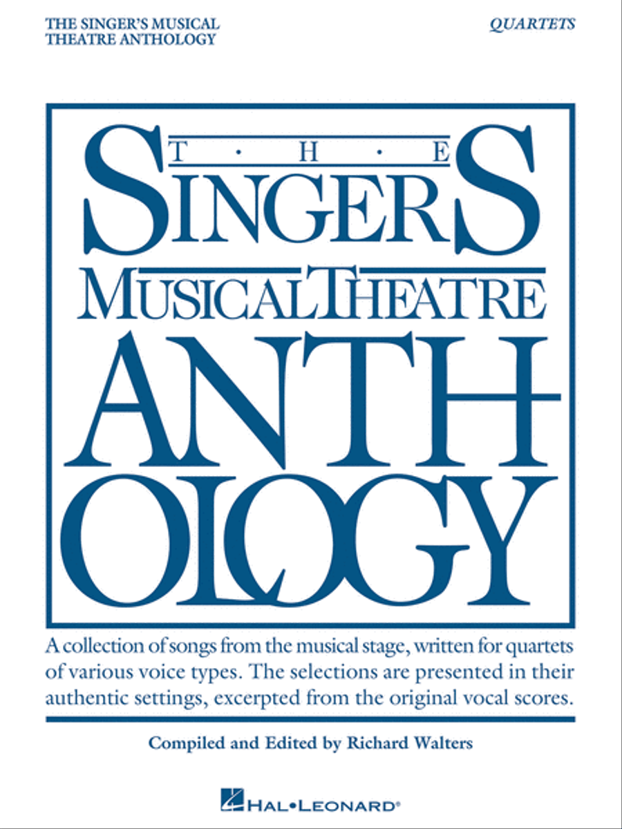 Singer's Musical Theatre Anthology - Quartets Voice scores gallery preview page 1