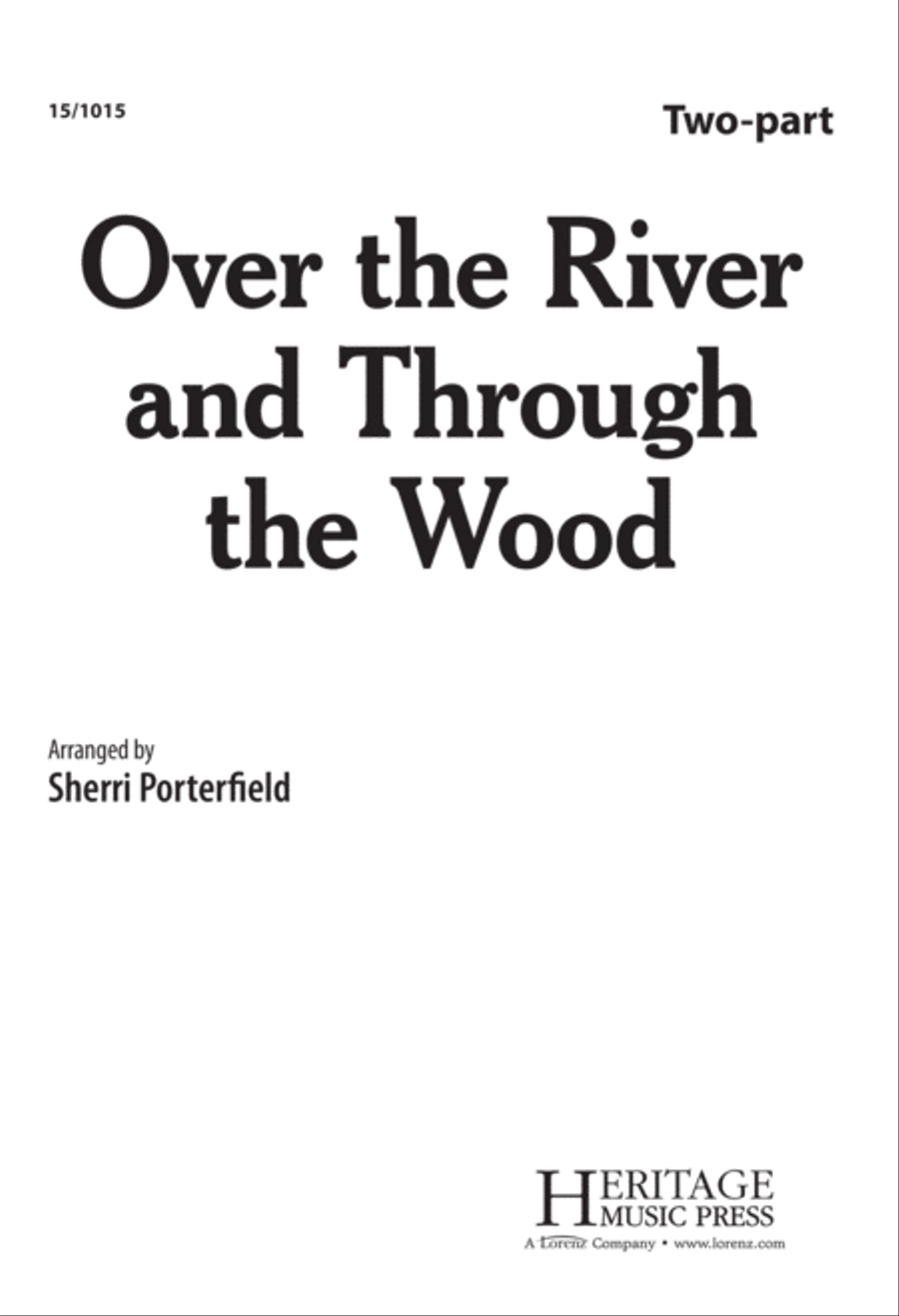 Over the River and Through the Wood 2-Part scores gallery preview page 1