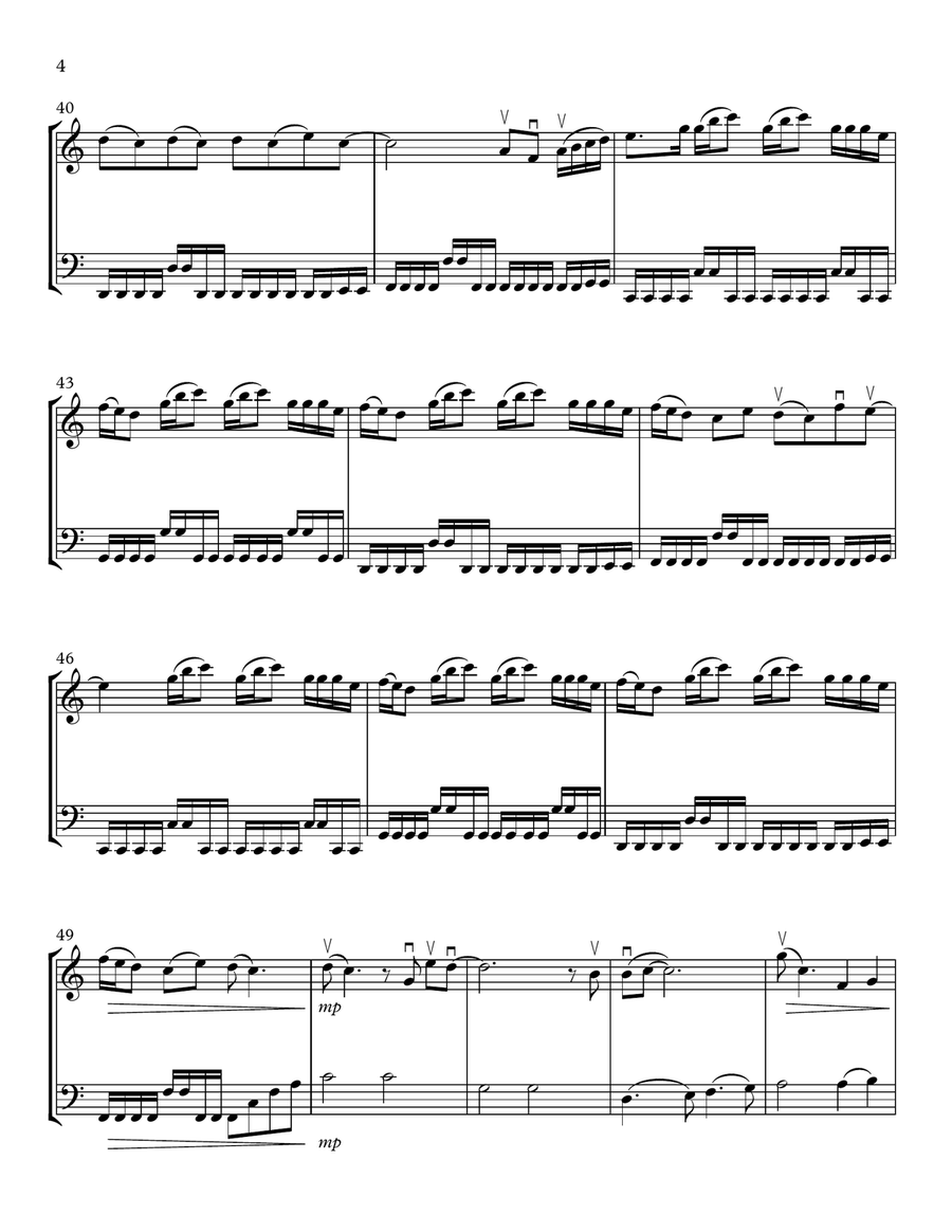 Daylight String Duet scores gallery preview page 4