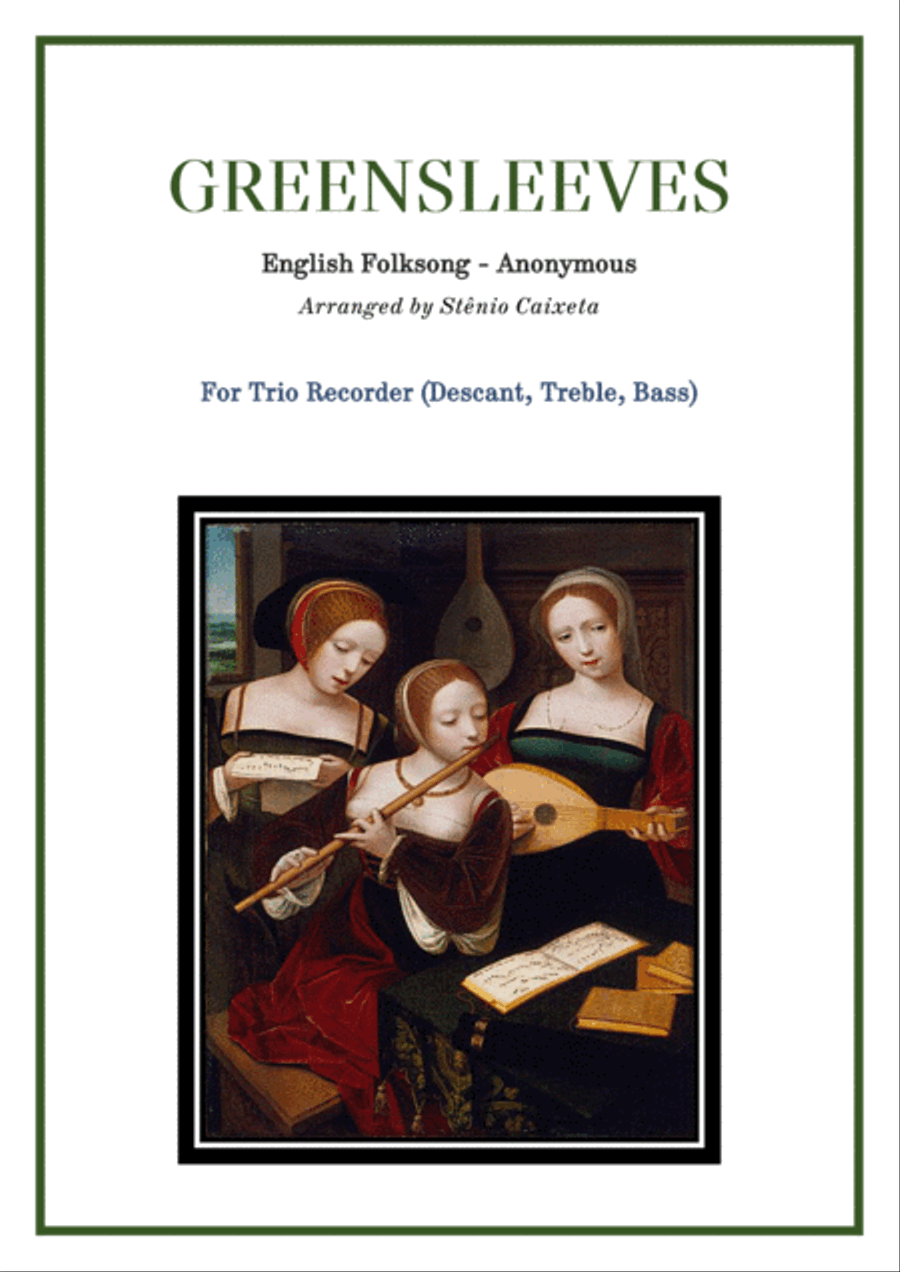 GREENSLEEVES Brass Ensemble scores gallery preview page 1