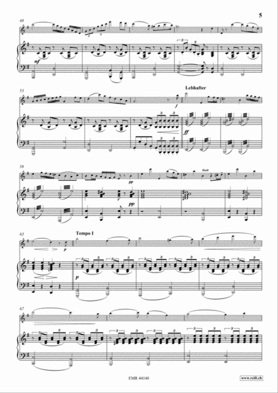Bravour Flute Solo scores gallery preview page 6