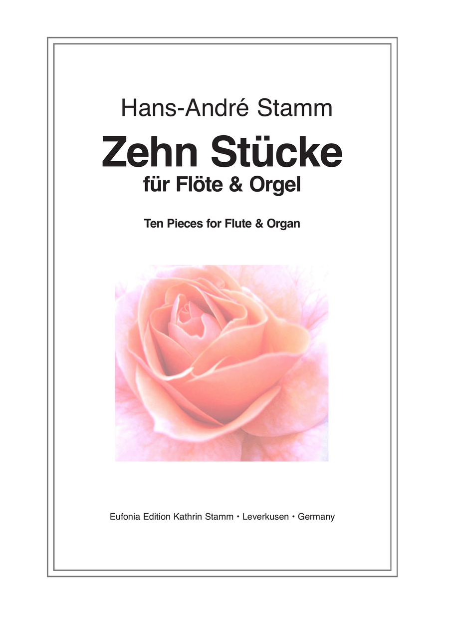 Ten pieces for flute & organ Woodwind Duet scores gallery preview page 1
