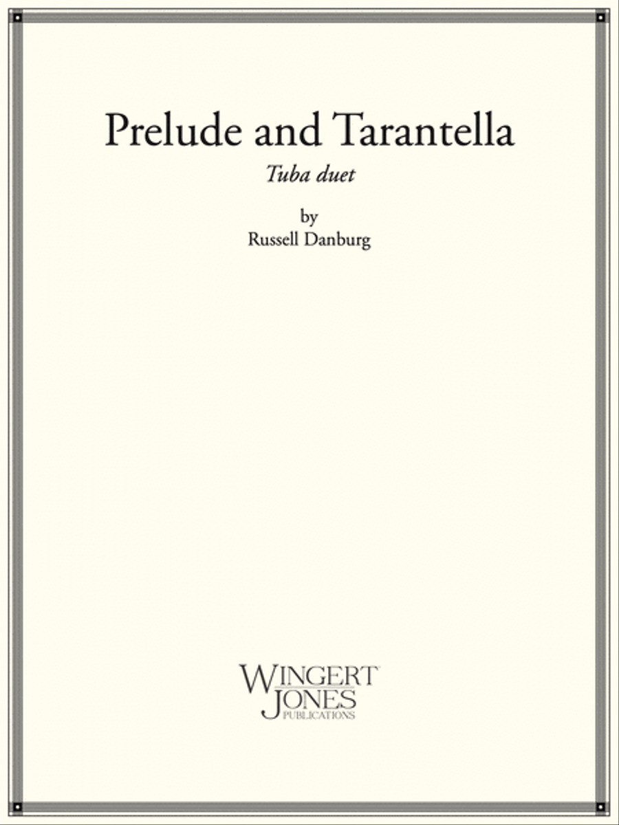 Prelude and Tarantella Tuba scores gallery preview page 1