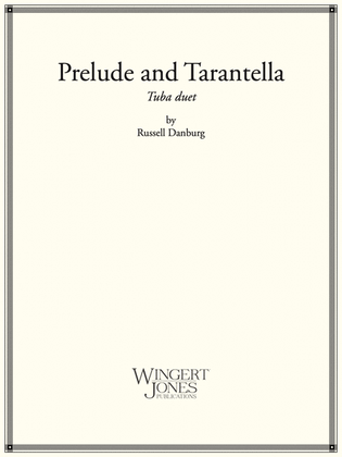Book cover for Prelude and Tarantella