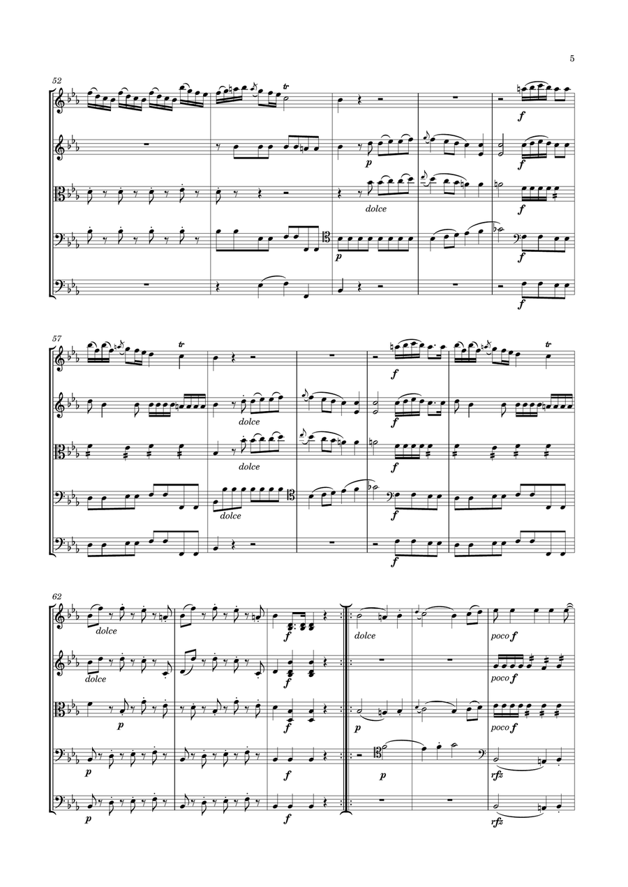 Boccherini - 6 String Quintets, G.289-294 Op.20 String Quintet scores gallery preview page 5