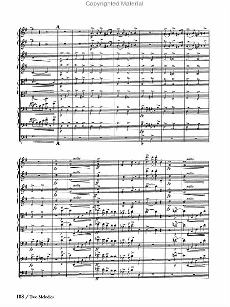 Holberg Suite and Other Orchestral Works in Full Score Full Orchestra scores gallery preview page 3