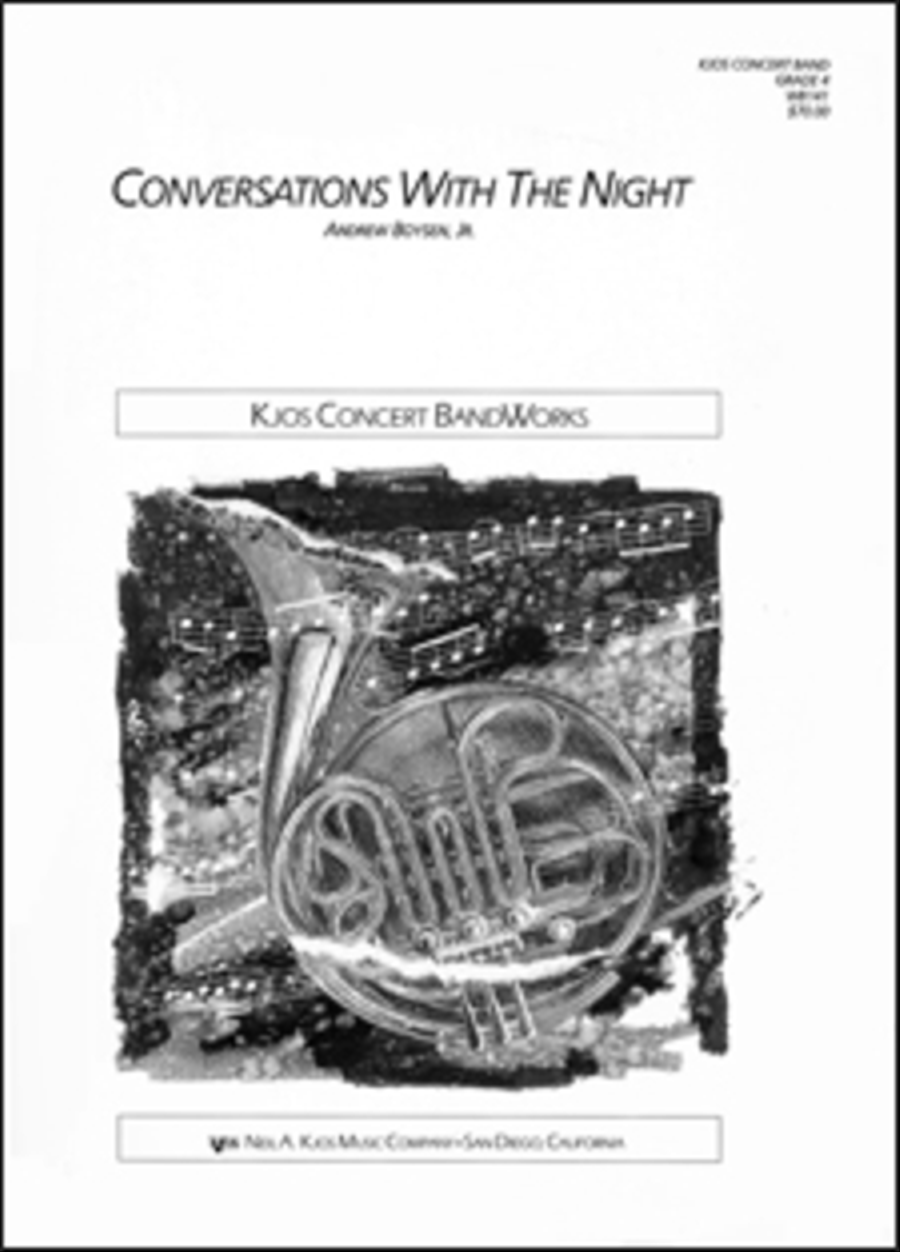 Conversations with the Night - Score Concert Band scores gallery preview page 1