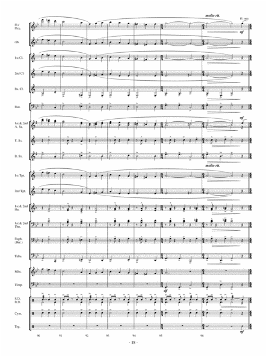 What Child Is This? Concert Band scores gallery preview page 17