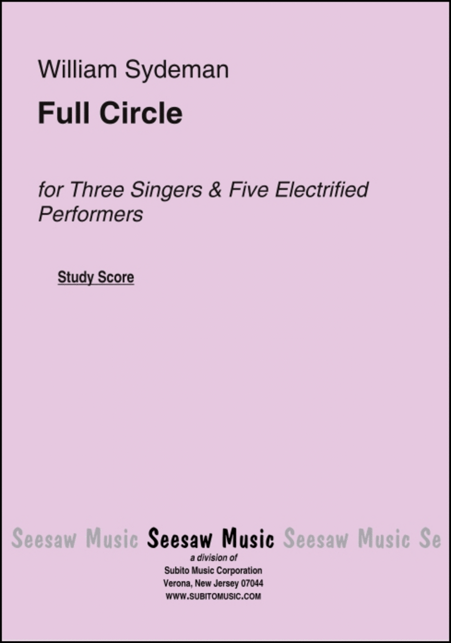 Full Circlea Mini-Music-Drama Choir scores gallery preview page 1