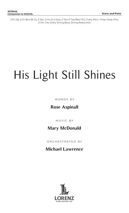 Book cover for His Light Still Shines - Orchestral Score and Parts