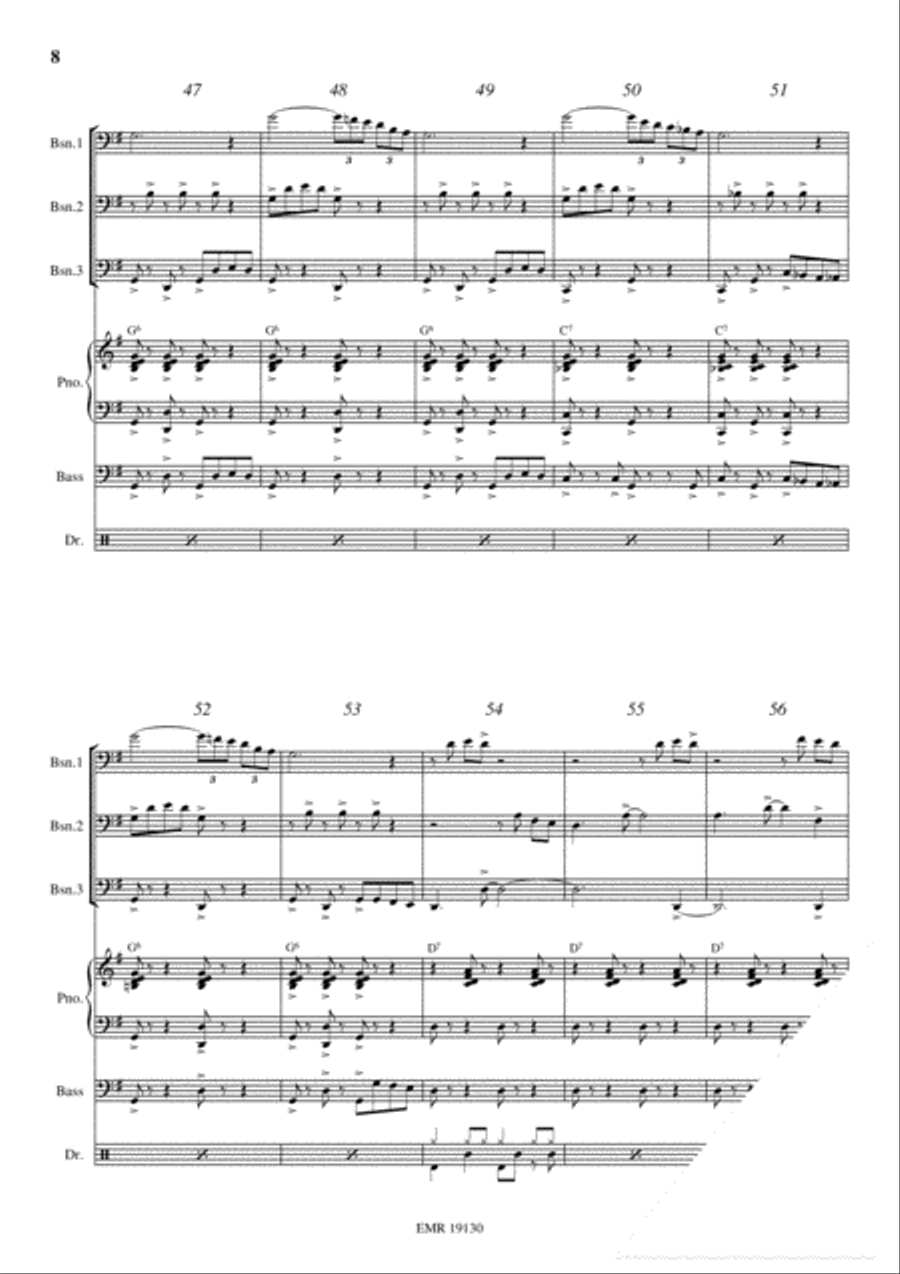 St. Louis Blues Bassoon scores gallery preview page 8