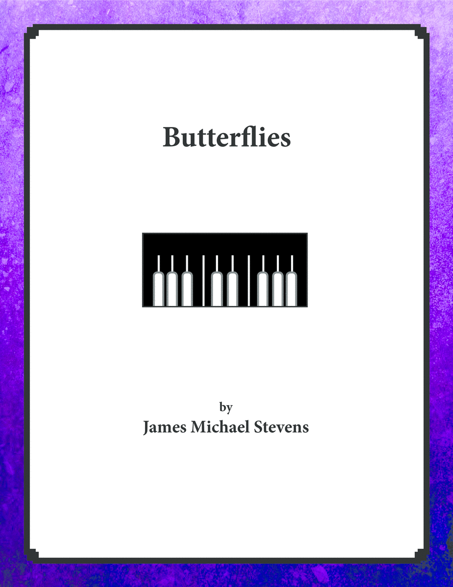 Butterflies Piano Solo scores gallery preview page 1