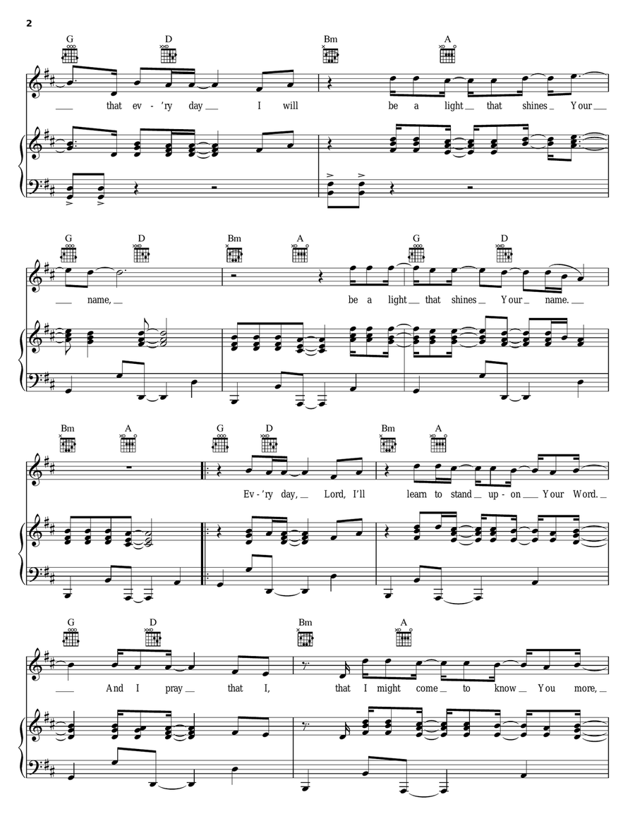 Everyday Acoustic Guitar scores gallery preview page 2