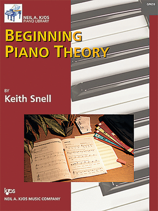 Book cover for Beginning Piano Theory